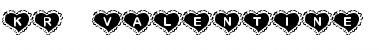 KR Valentine Heart Regular Font