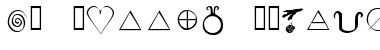Download KR Wiccan Symbols Font