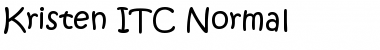 KristenITC Normal Font