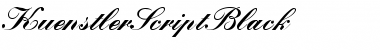 KuenstlerScriptBlack Font