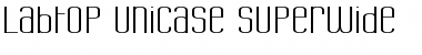 Labtop Unicase Superwide Font