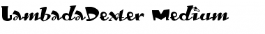 Download LambadaDexter Font