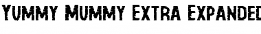 Yummy Mummy Extra-Expanded Font