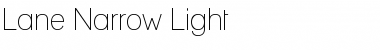 Lane Narrow Light Font
