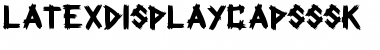 Download LatexDisplayCapsSSK Font