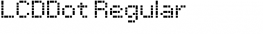 LCDDot Regular Font