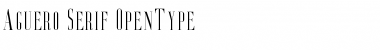 Aguero Serif Free Font