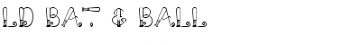 LD Bat & Ball Font