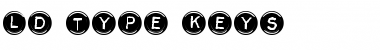 LD Type Keys Font