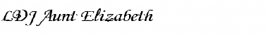 LDJ Aunt Elizabeth Regular Font