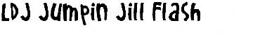 LDJ Jumpin Jill Flash Font