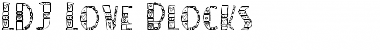 LDJ Love Blocks Font