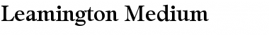Leamington-Medium Font
