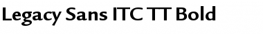 Legacy Sans ITC TT Bold