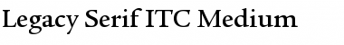 Legacy Serif ITC Regular