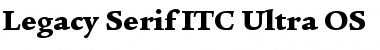Legacy Serif ITC Font