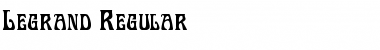 Legrand Regular Font