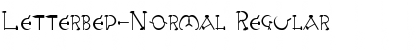 Letterbed-Normal Font