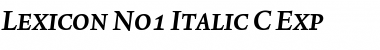 Lexicon No1 Italic C Exp