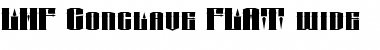 LHF Conclave FLAT wide Regular Font