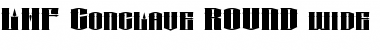 LHF Conclave ROUND wide Font