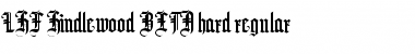 LHF Hindlewood BETA Font
