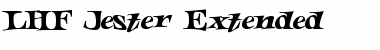 LHF Jester Extended Regular Font