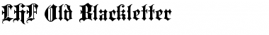 LHF Old Blackletter Font