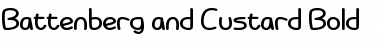 Battenberg and Custard Bold Font