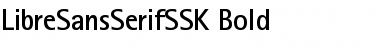 LibreSansSerifSSK Bold Font