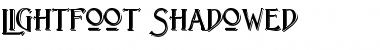 Lightfoot Shadowed Font