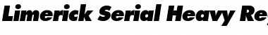 Limerick-Serial-Heavy RegularItalic