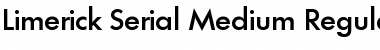 Limerick-Serial-Medium Font