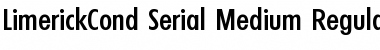 LimerickCond-Serial-Medium Font