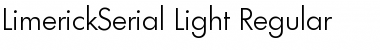 LimerickSerial-Light Regular