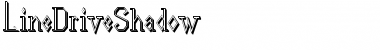 LineDriveShadow Font