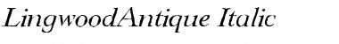 LingwoodAntique Italic