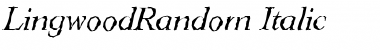 LingwoodRandom Italic