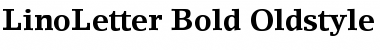 LinoLetter RomanOsF Font