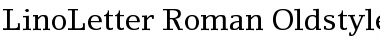 LinoLetter RomanOsF Regular