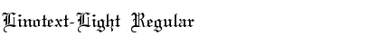 Linotext-Light Font