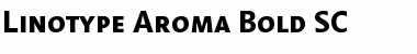 LTAromaSC Bold Regular Font