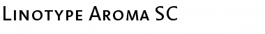 LTAromaSC Regular Font