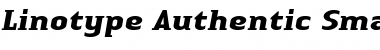 LTAuthenticSmallSerif Bold Italic Font