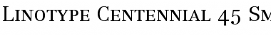 Centennial LightSC Font