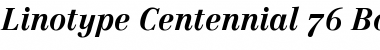 Centennial RomanSC Bold Italic