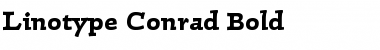 LinotypeConrad Light Bold Font