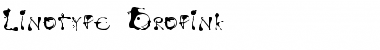 LinotypeDropink Regular Font