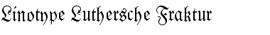 LTLutherscheFraktur Regular Font