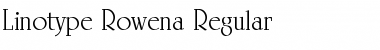 LTRowena Regular Regular Font